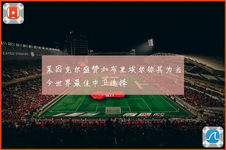 莱因克尔盛赞加布里埃尔称其为当今世界最佳中卫选择