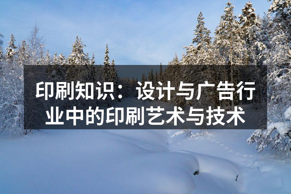 高质量印刷海报展示